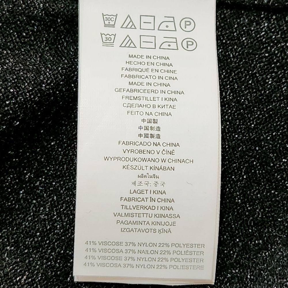 Michael Michael Kors Black Gold Metallic Lace-Up Tunic Sweater Glam Size Small - Picture 8 of 11